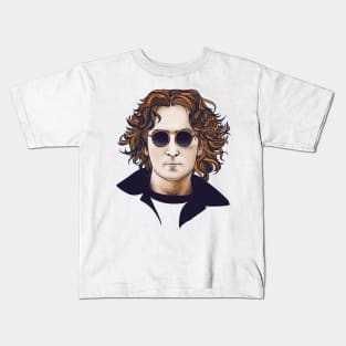 John with glasses Kids T-Shirt